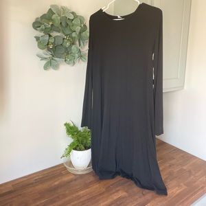 Old Navy A-Line Black Dress New Tall